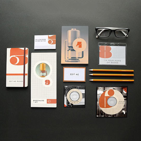 高档企业VI样机