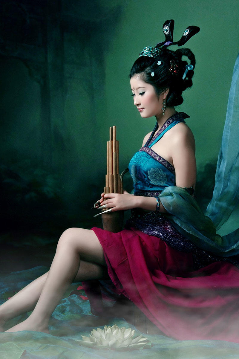 唯美的古装美女