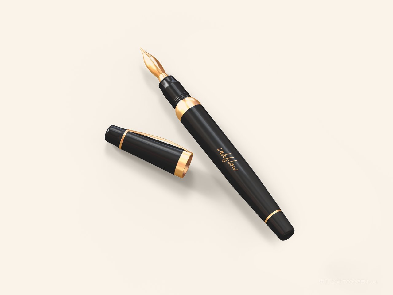 钢笔文具品牌样机