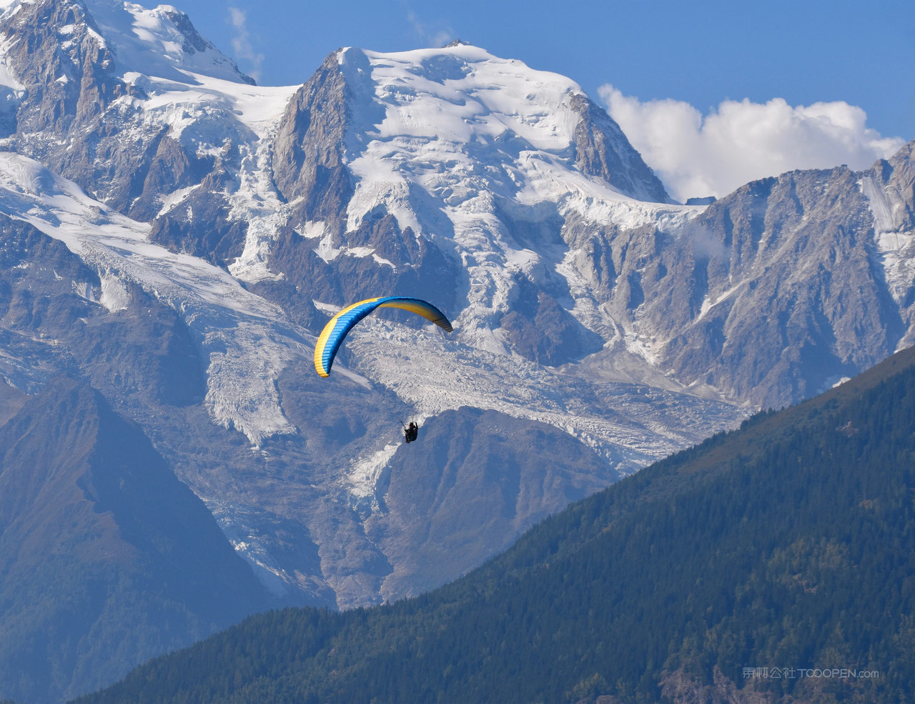 雪山高清摄影图片