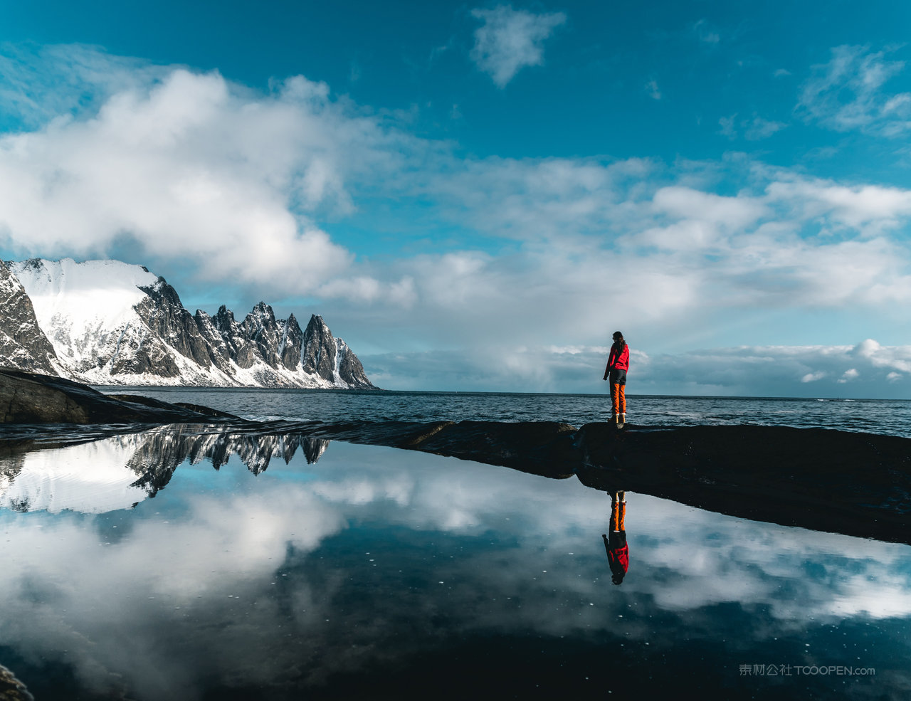 雪山大山美景图片