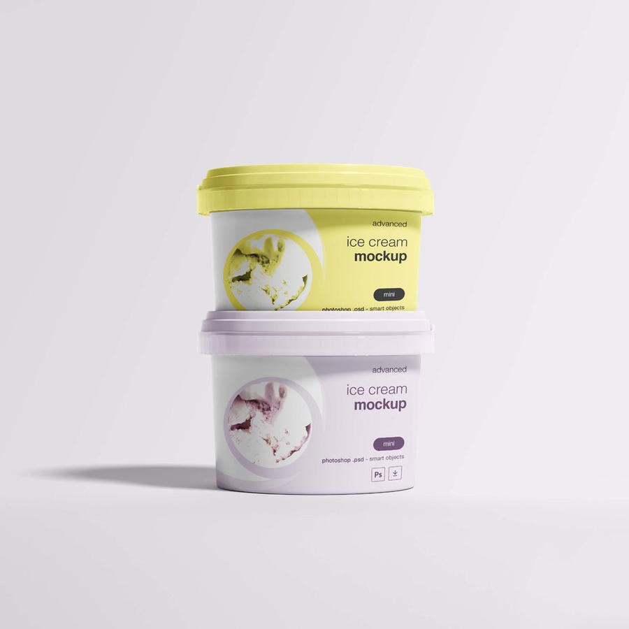 冰淇淋包装样机