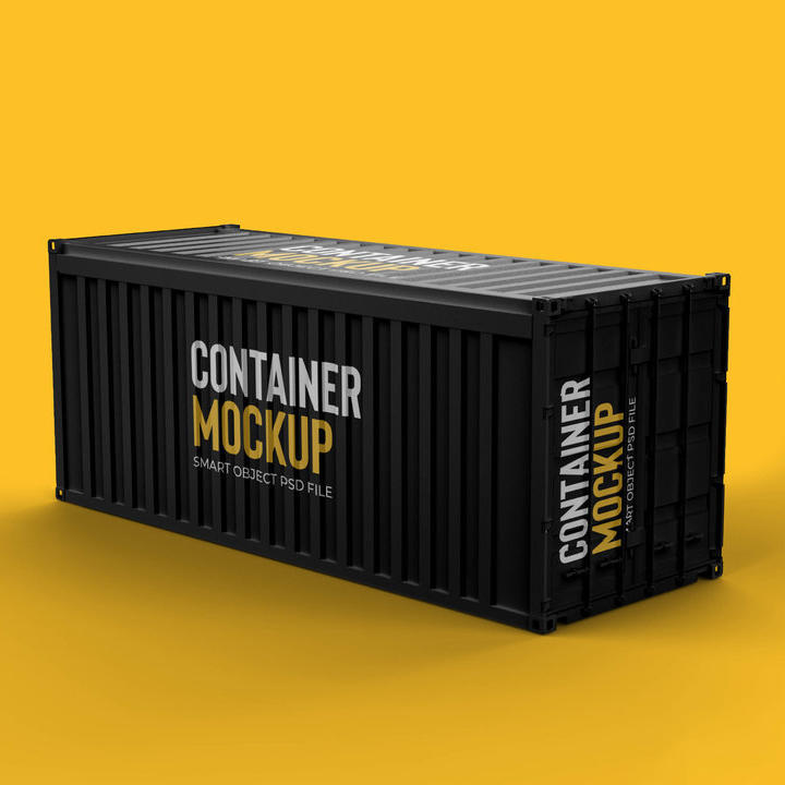 货柜箱集装柜外观设计样机