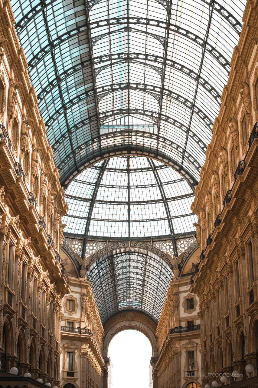 意大利米兰建筑风景画