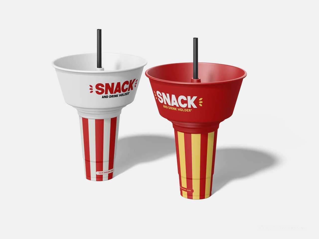 零食和饮料架样机