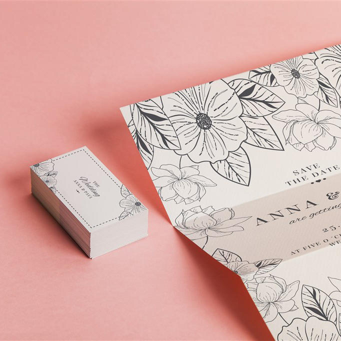 婚礼邀请卡样机