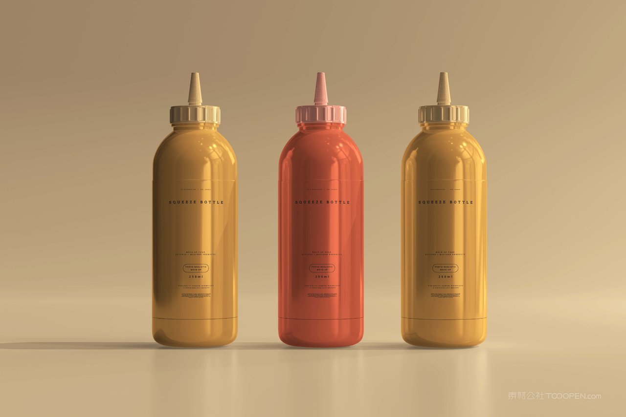 食品挤压瓶样机