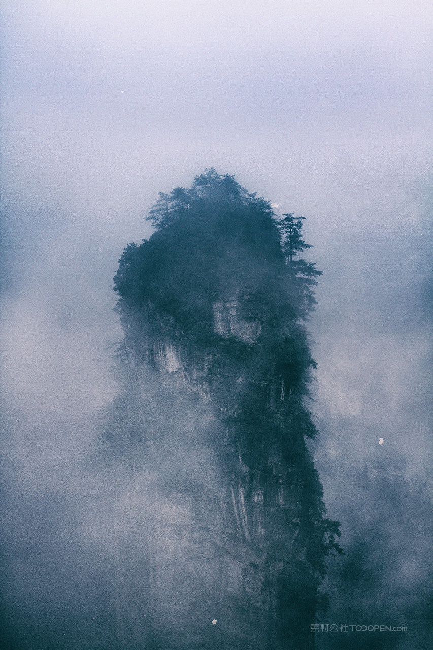 张家界旅游风景画