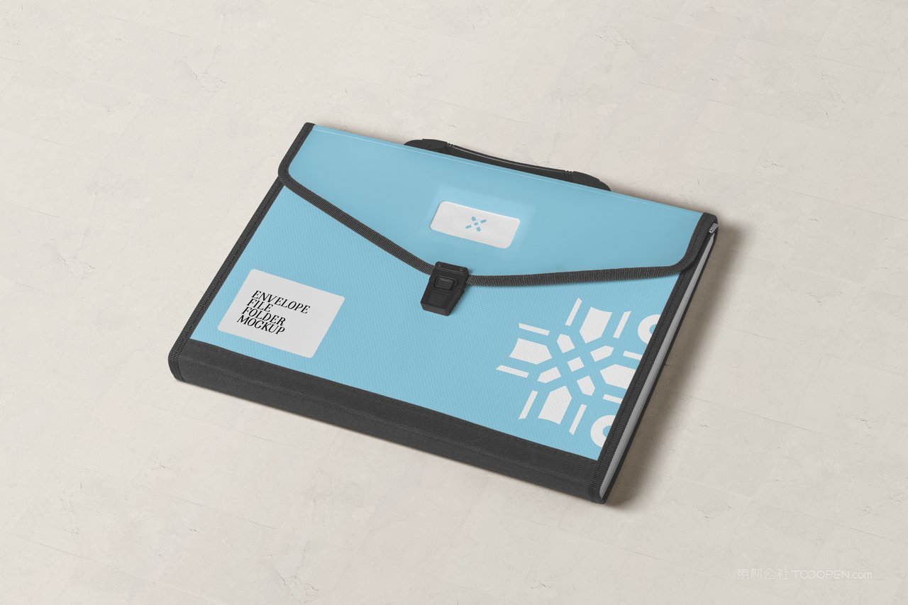 信封文件文件夹样机