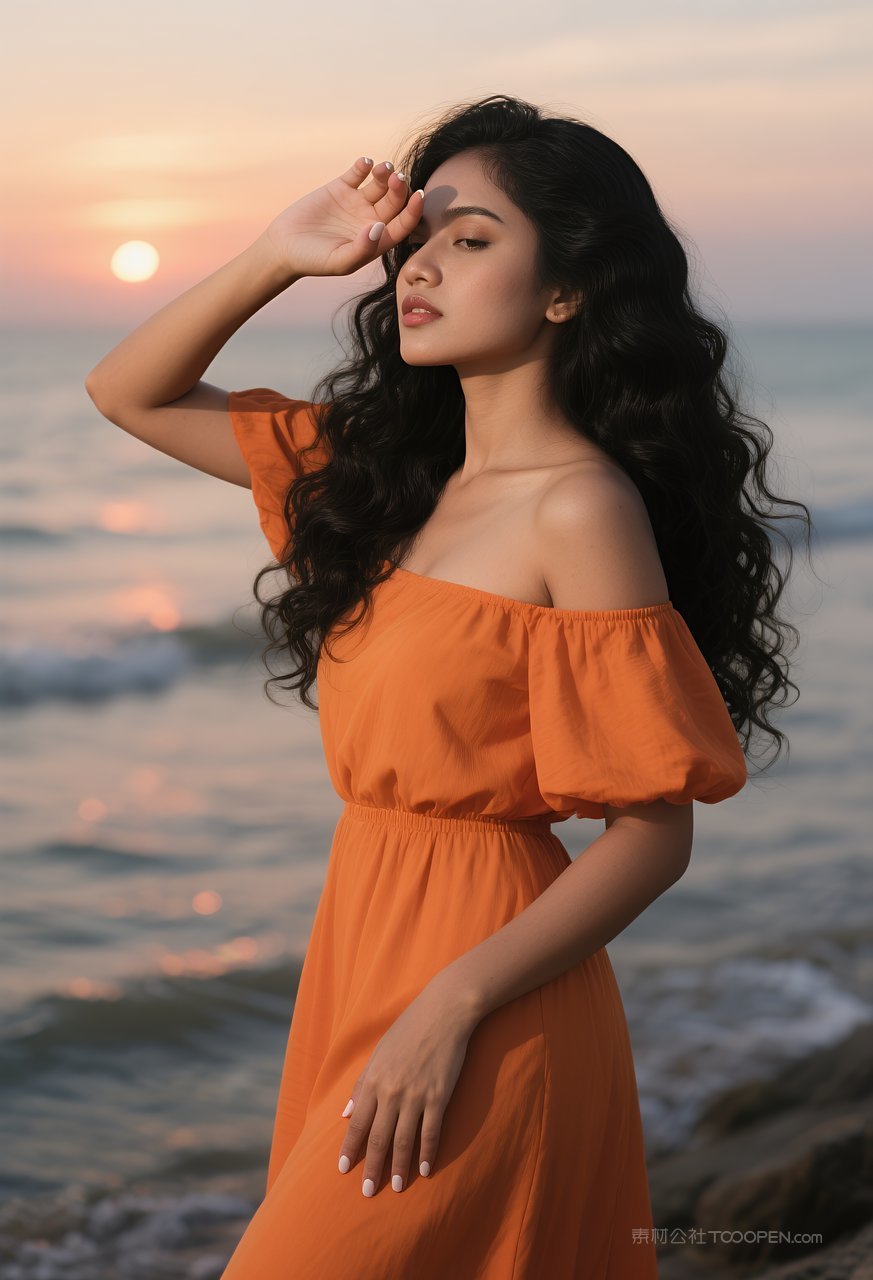 唯美性感优雅少女女性写真美女气质