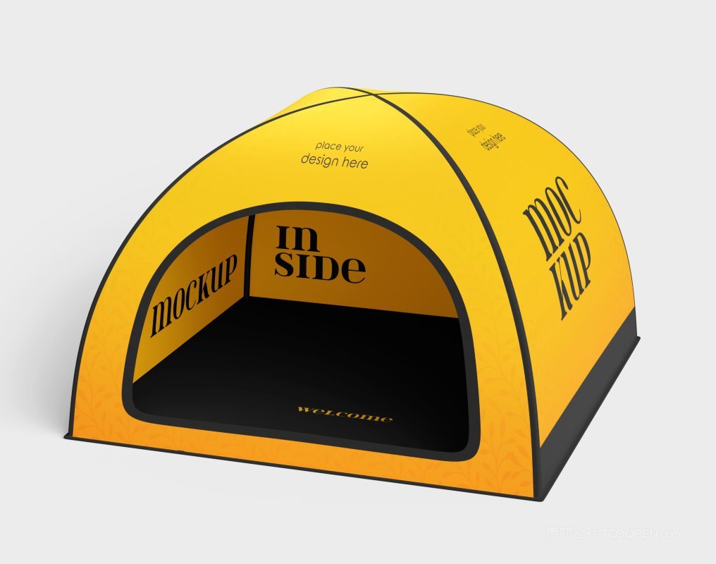 野营露营帐篷样机