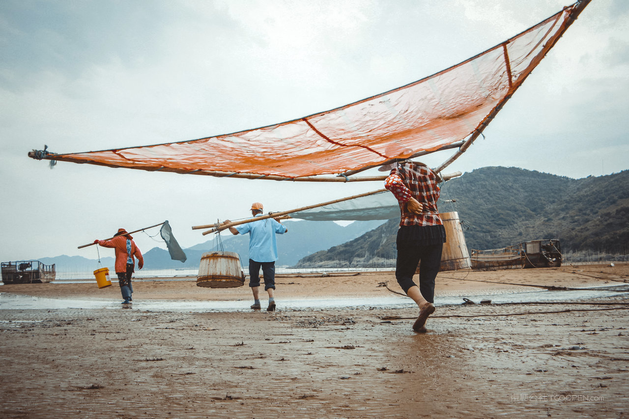 舟山美景风景画