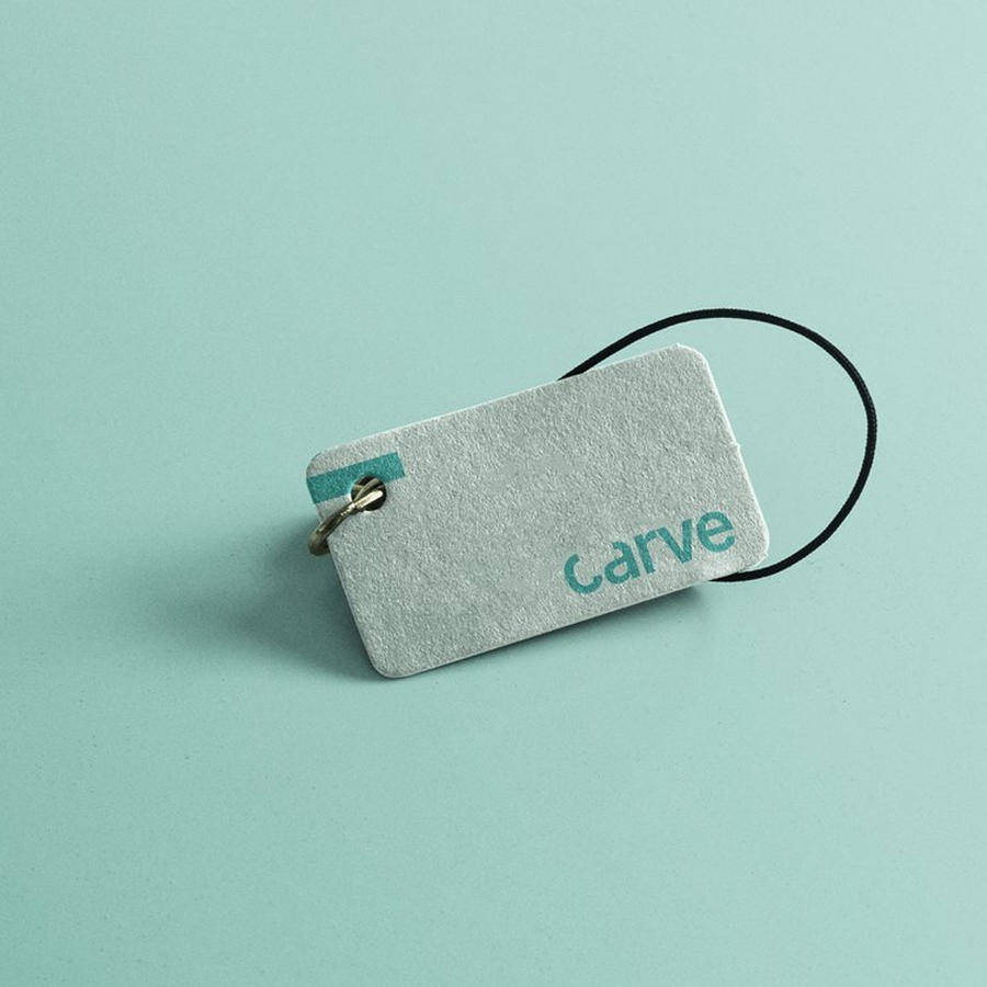 极简主义吊牌样机