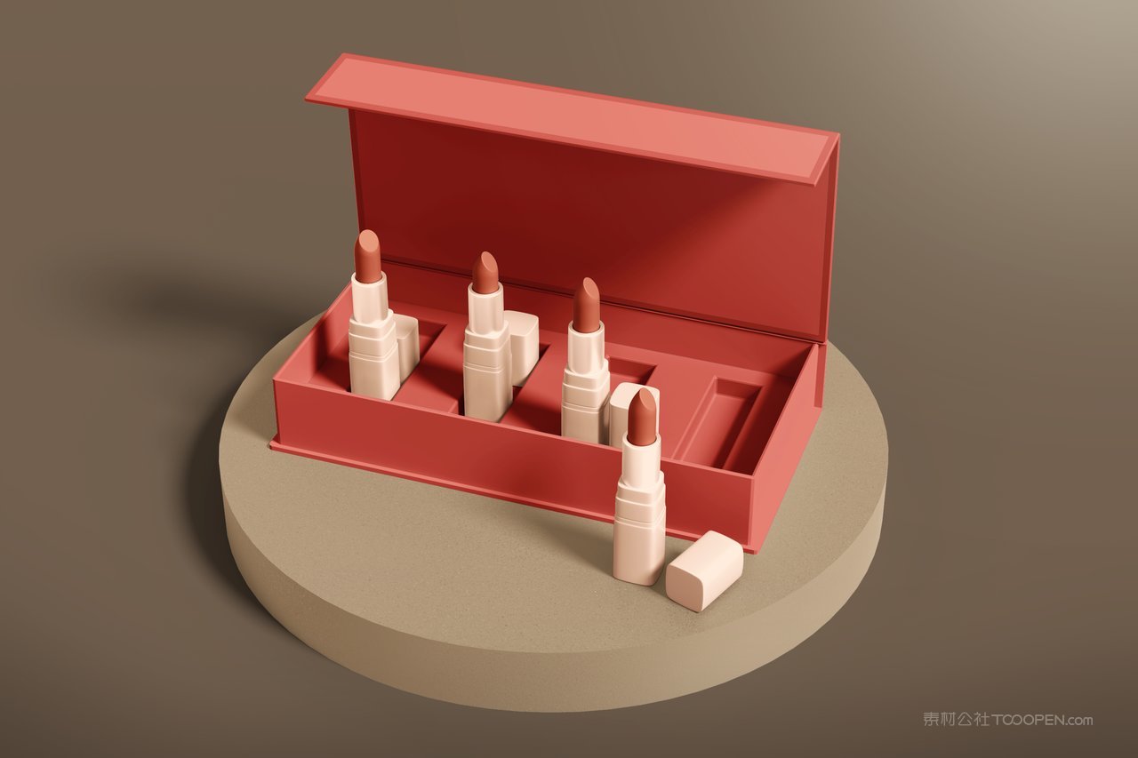 口红包装样机