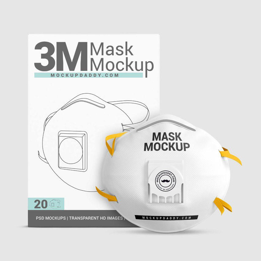 防颗粒物口罩包装样机