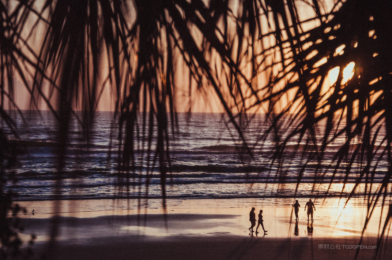 高清海边海景摄影图片