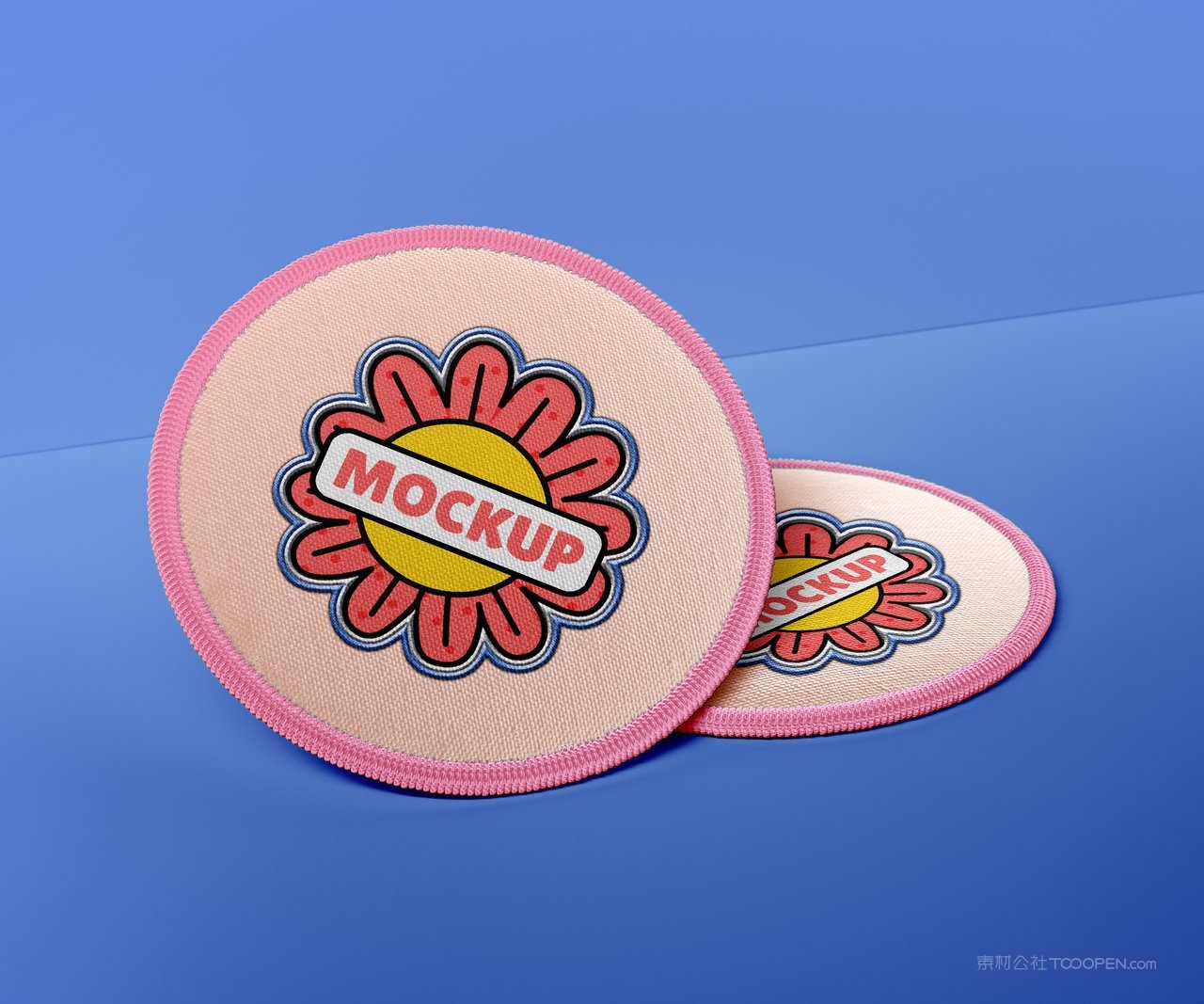 【1634期】卡通圆形刺绣徽章样机 (5)