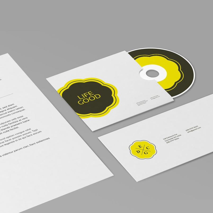 【1271期】柠檬黄公司办公品牌vi样机 (6)