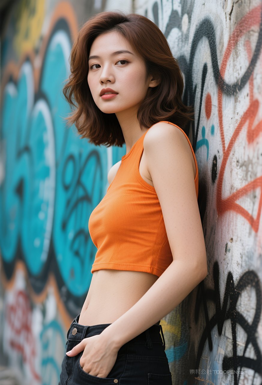 时尚迷人写真女性动人美女气质