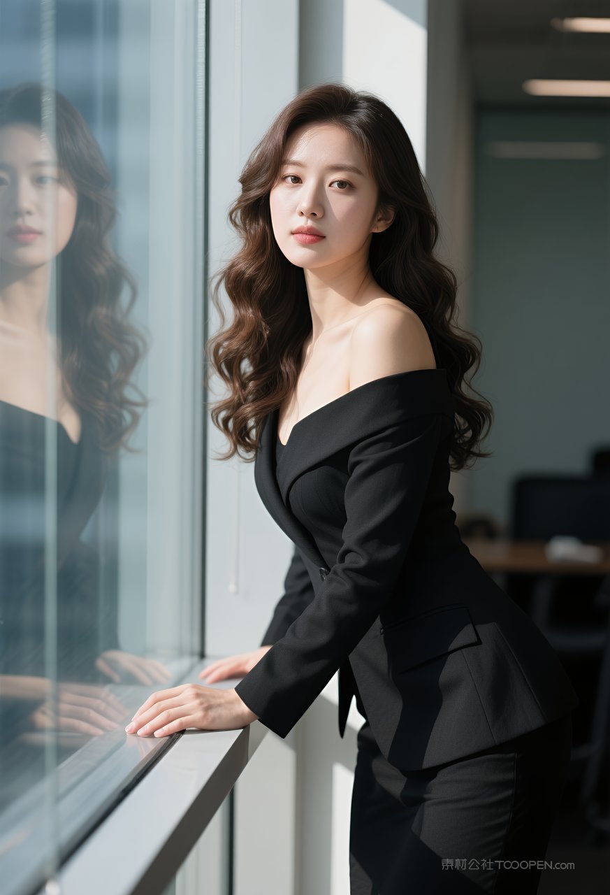 唯美性感美女写真时尚气质清纯女性