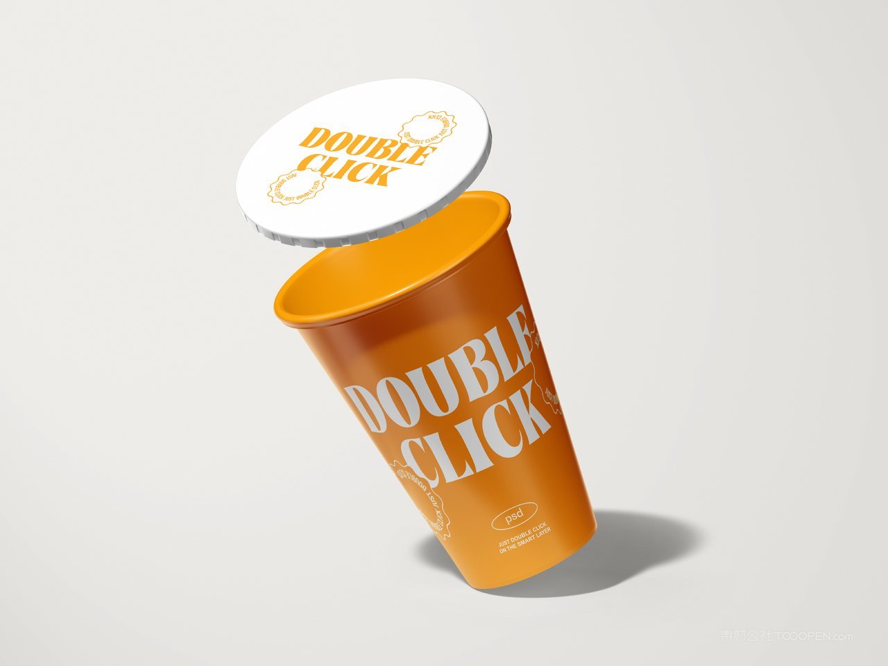 塑料杯杯子样机