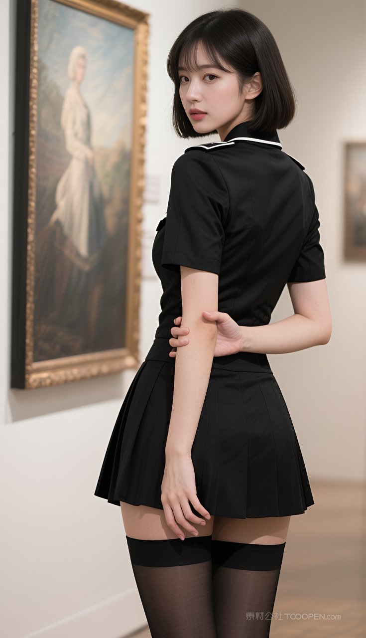 制服长腿写真性感丝袜短裙美女