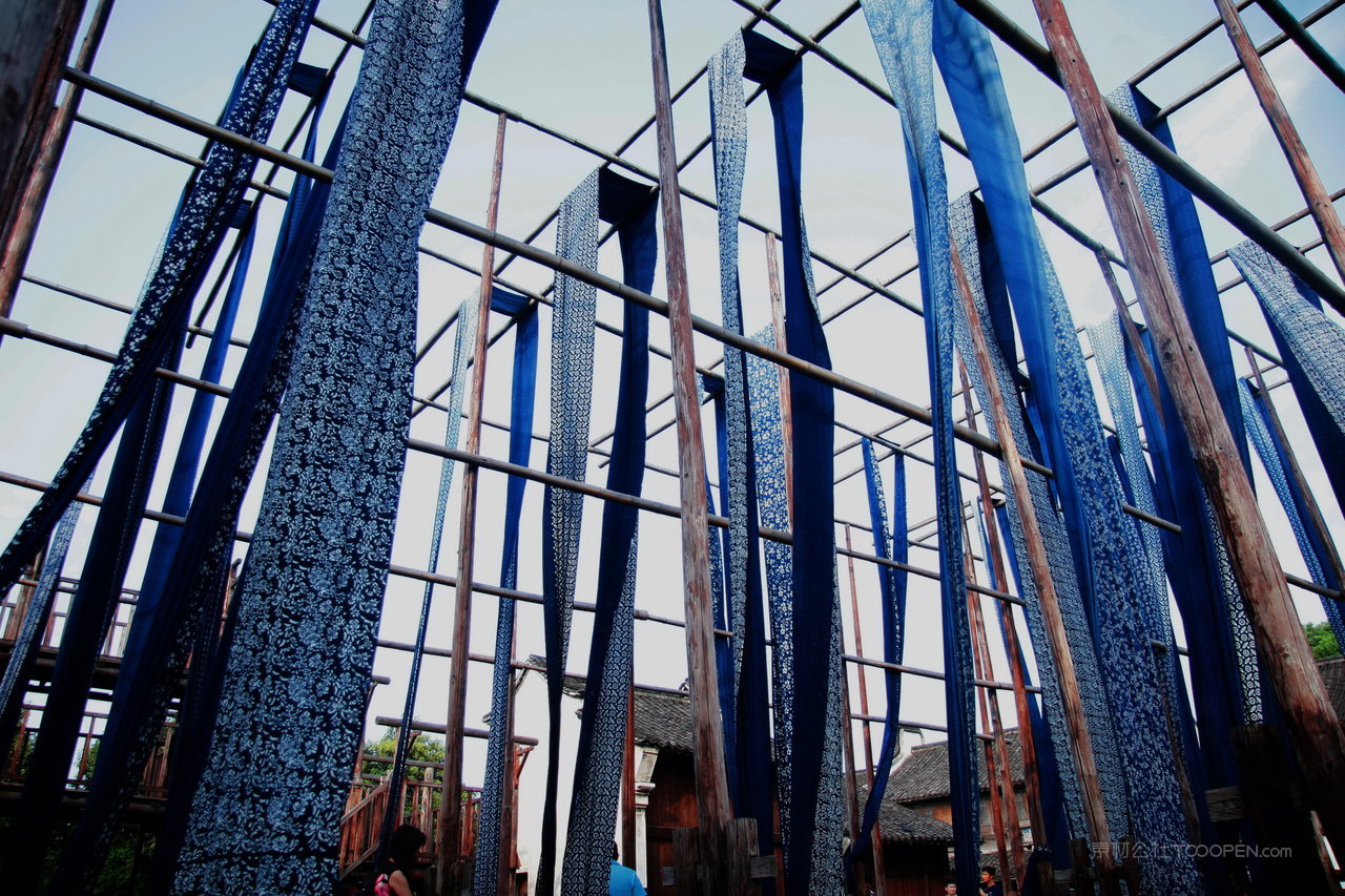 唯美浙江乌镇风景画图片