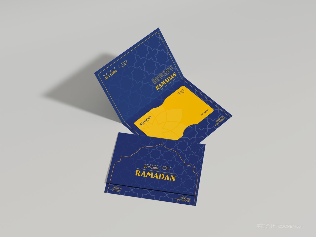 礼品卡样机