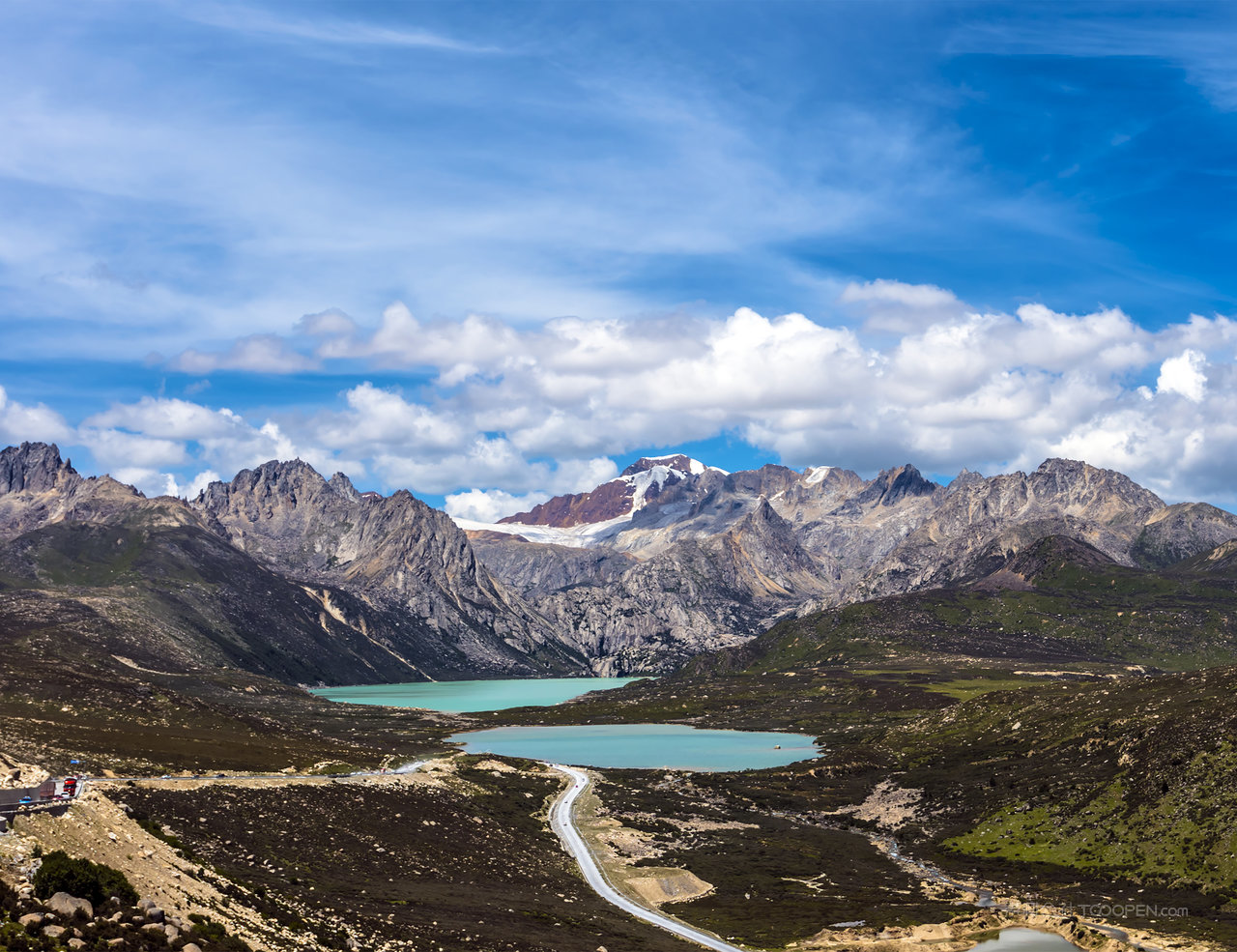 藏地风景摄影图