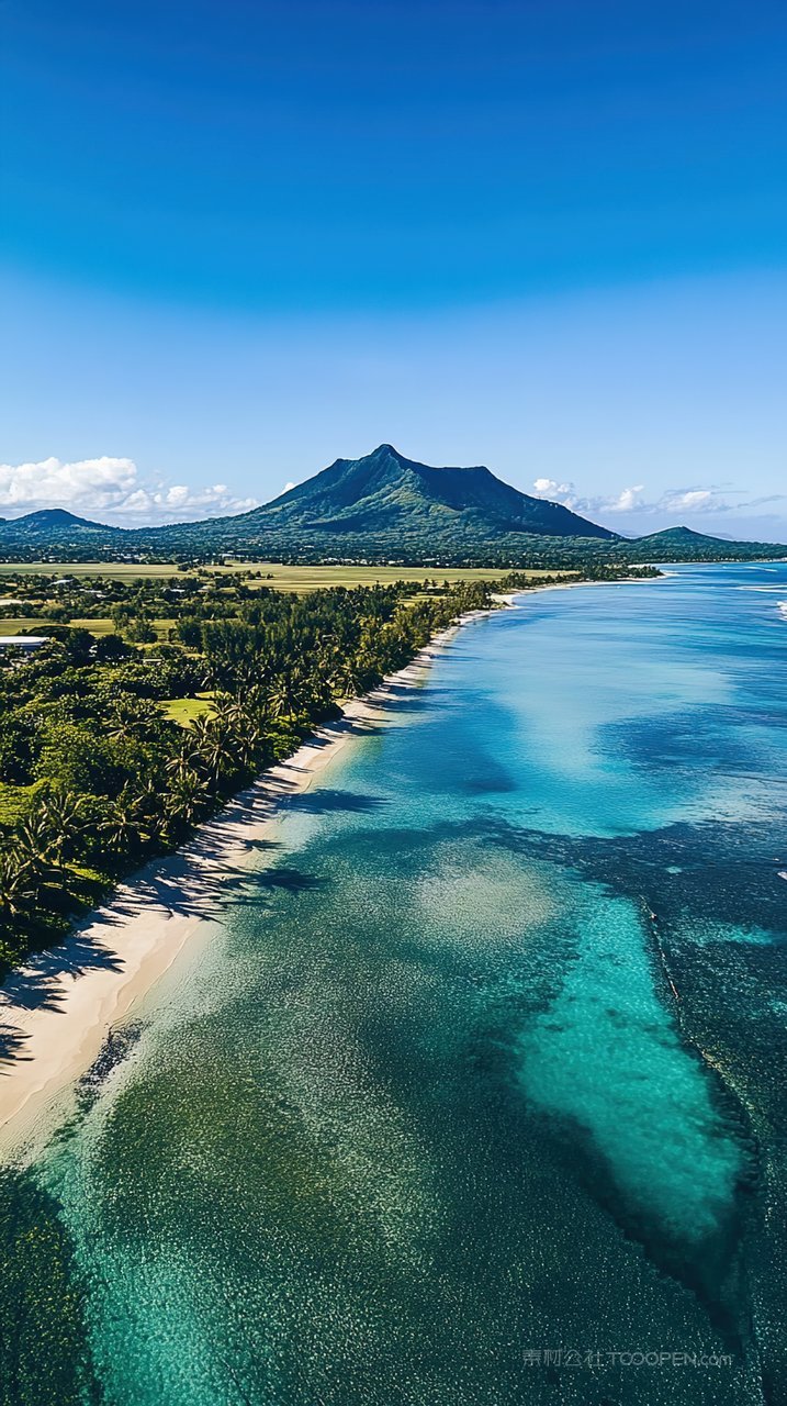 风景群山天空山峰唯美意境自然景观