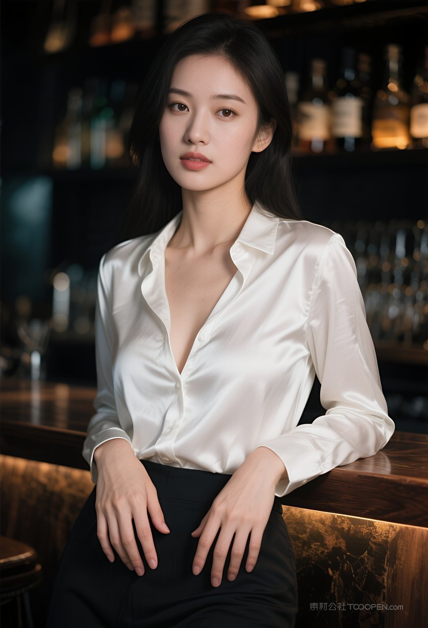 时尚写真动人少女迷人气质美女女性