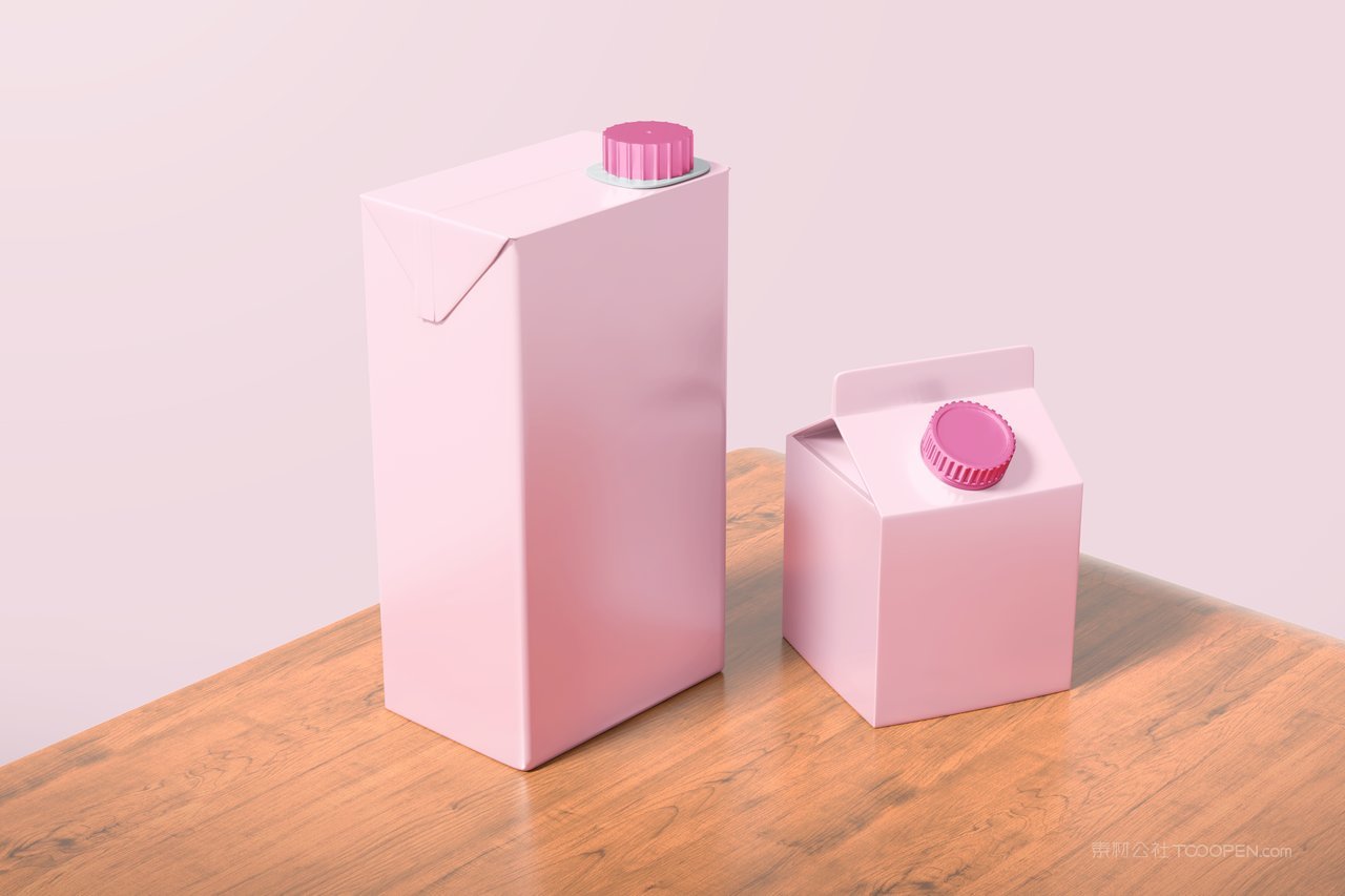 牛奶包装样机