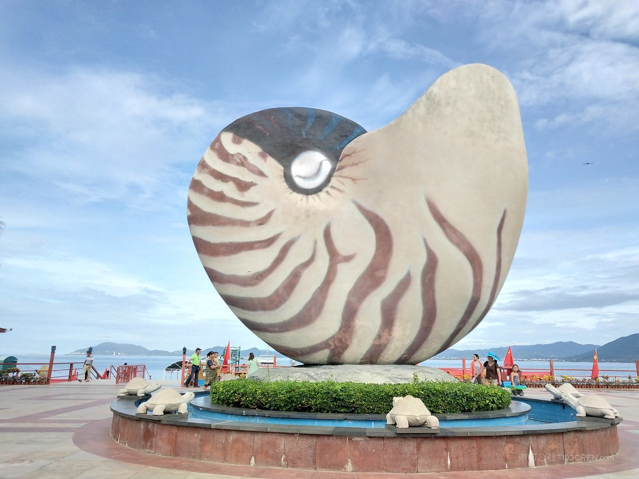 三亚海螺高清风景画