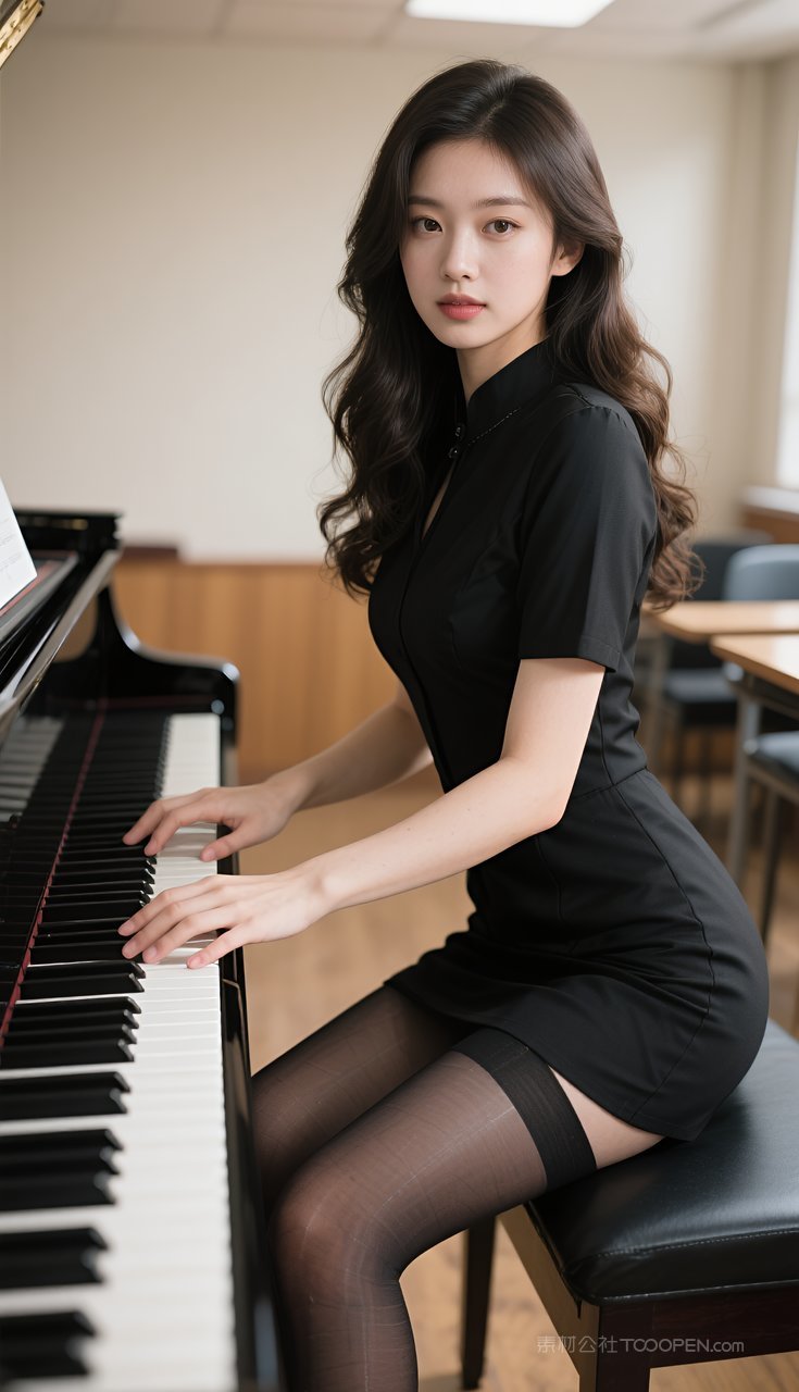 美女写真短裙丝袜性感长腿制服