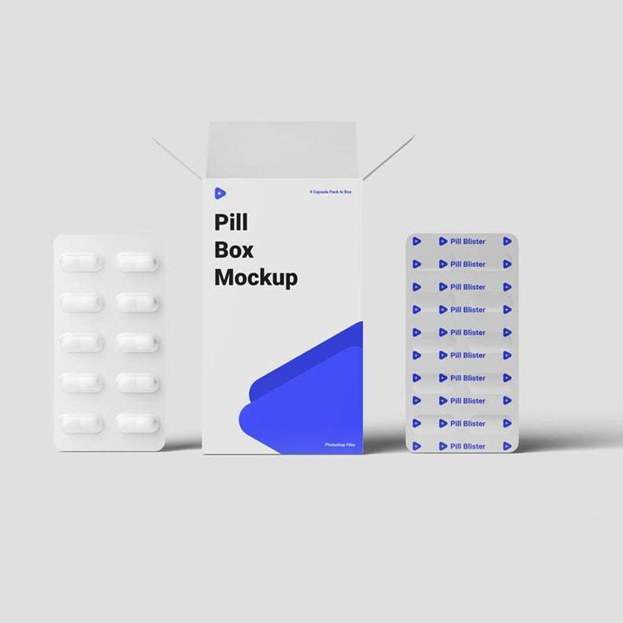 药盒药片样机
