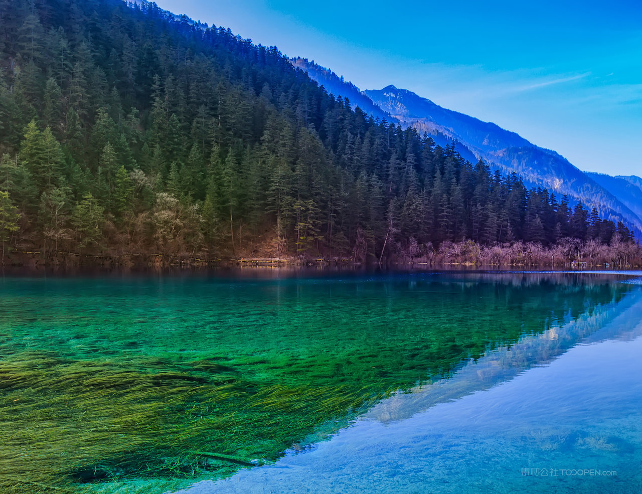 高清四川九寨沟图片素材