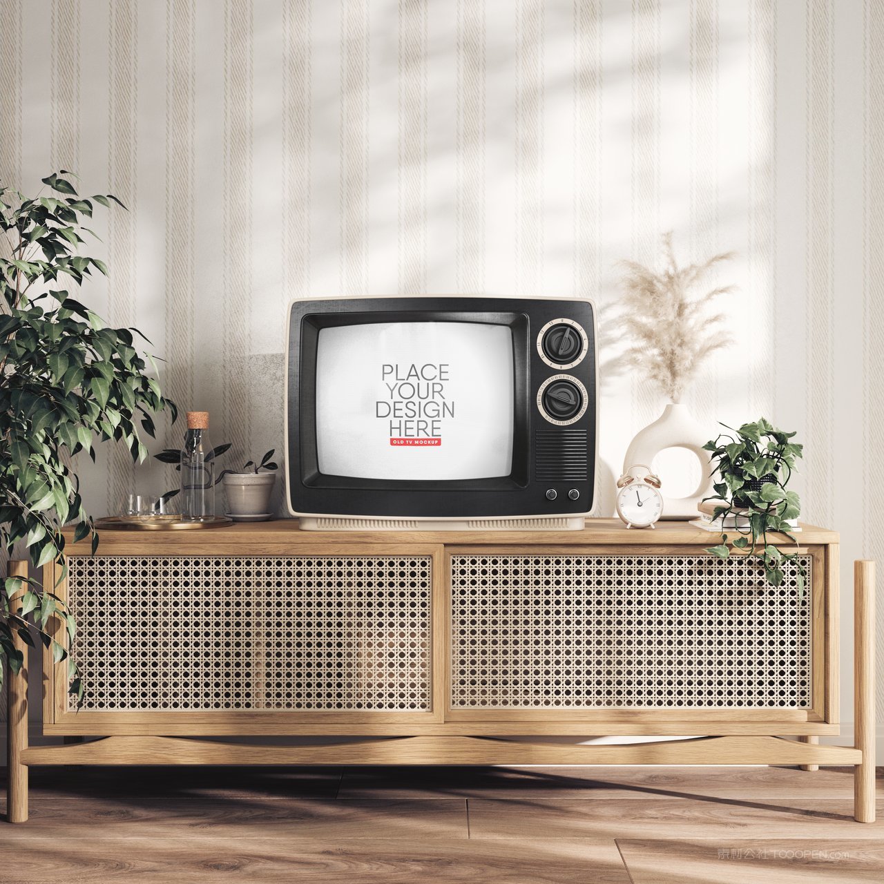 旧电视屏幕样机