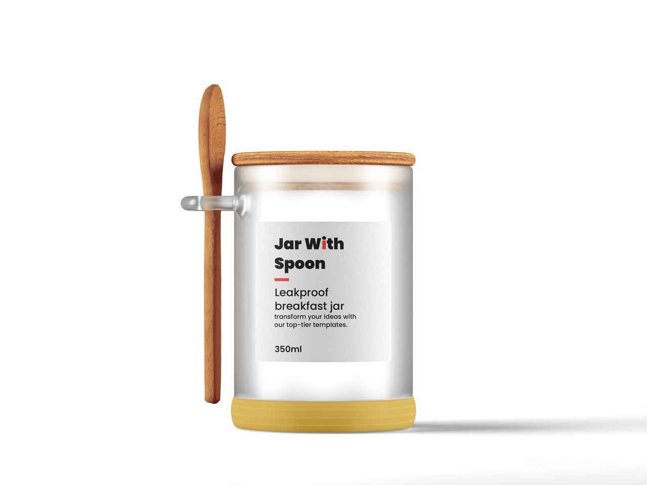 带木勺的橡胶底罐样机