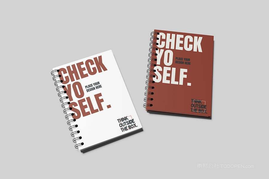 a5螺旋笔记本样机