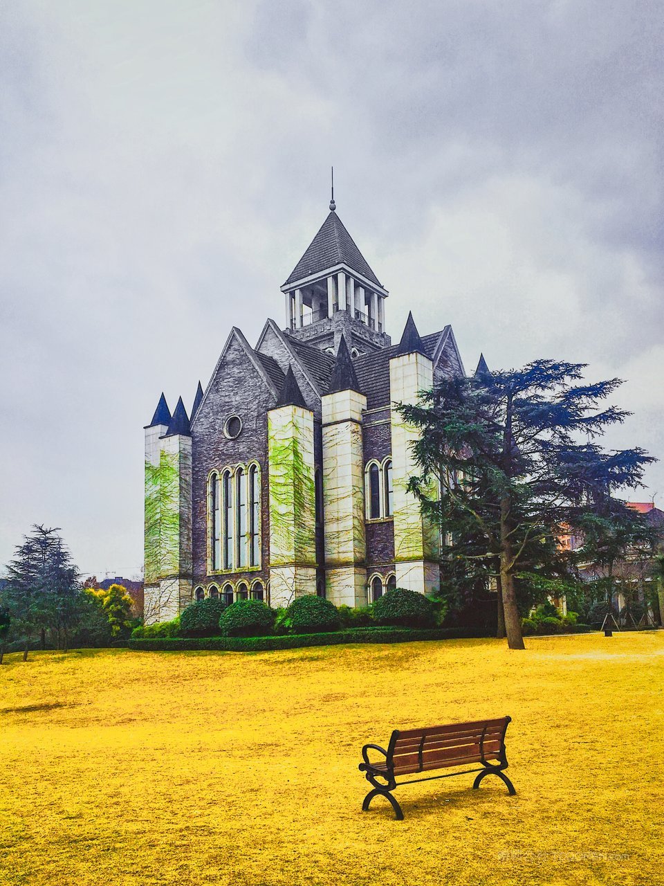 重庆城市风景画图片