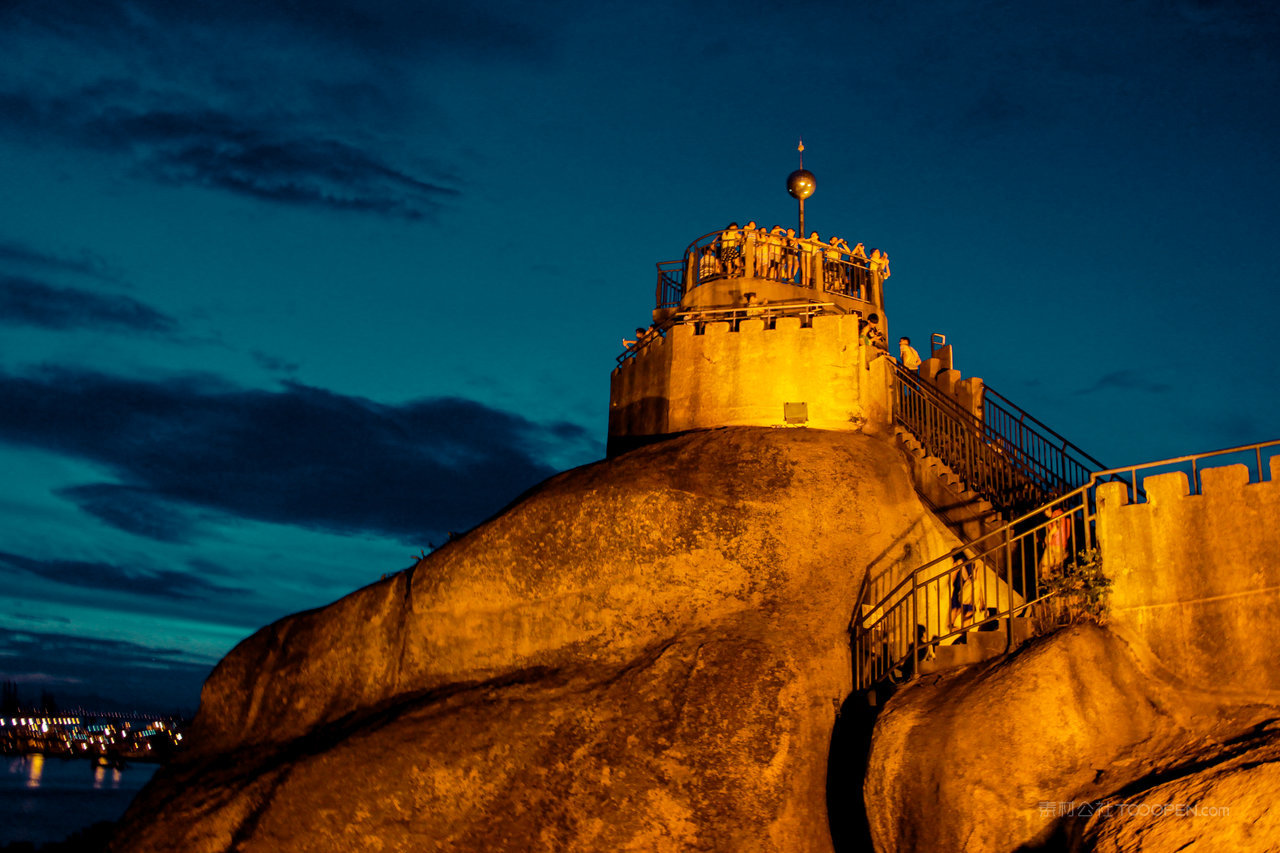 厦门鼓浪屿风景画图片