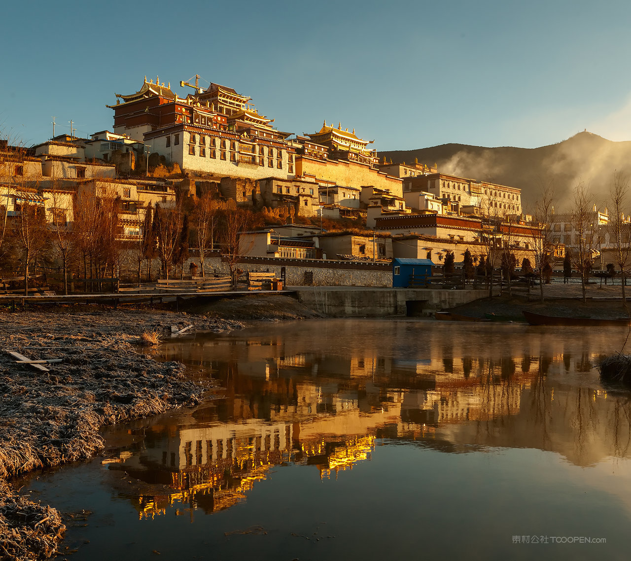 香格里拉的早晨