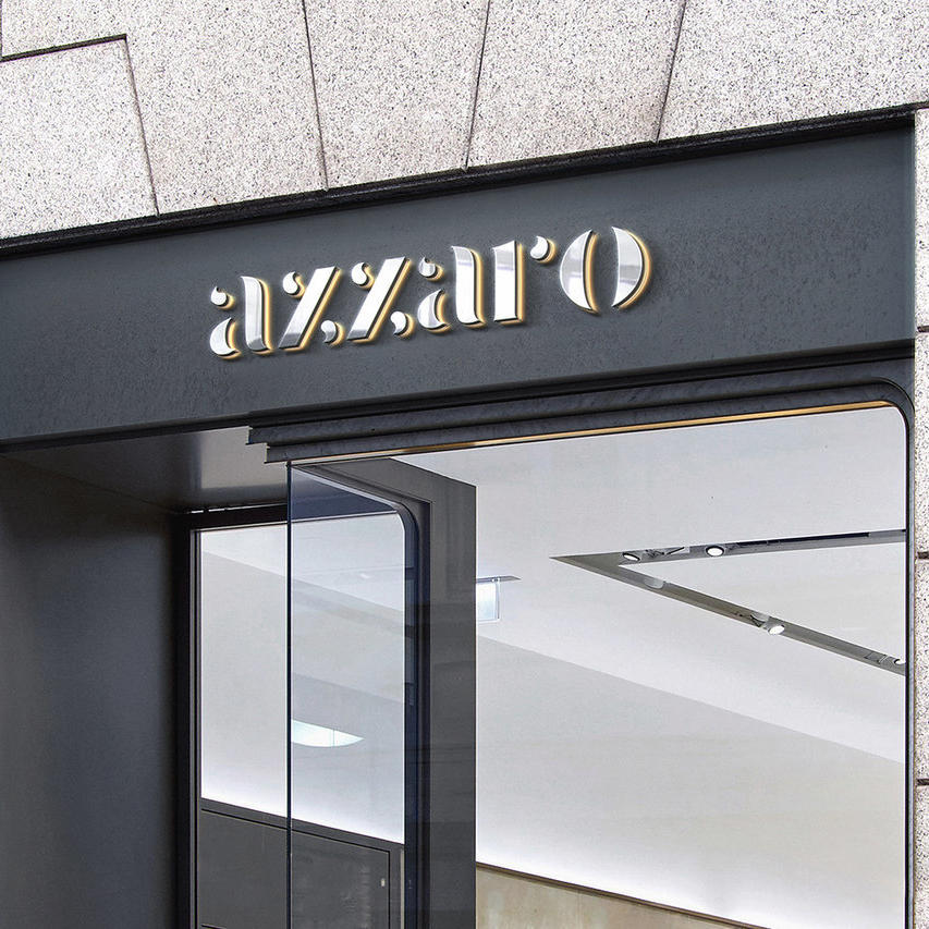 金属字门头样机