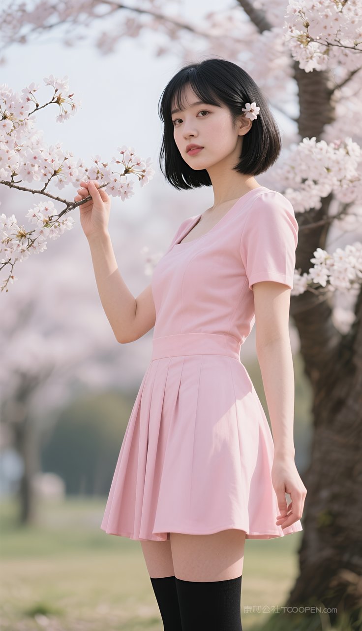 妩媚丝袜写真模特短裙美腿性感