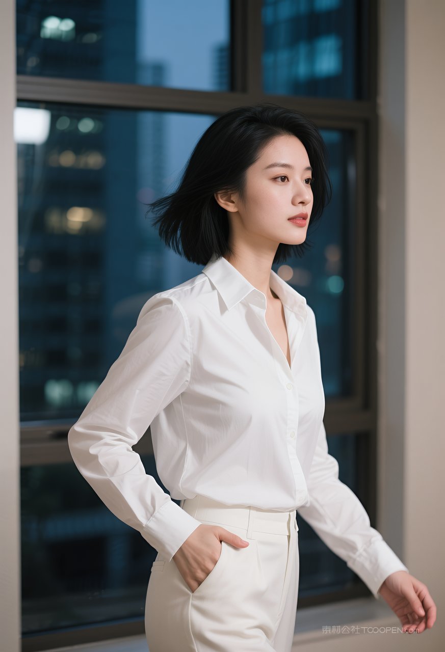 气质时尚写真美女女性动人迷人