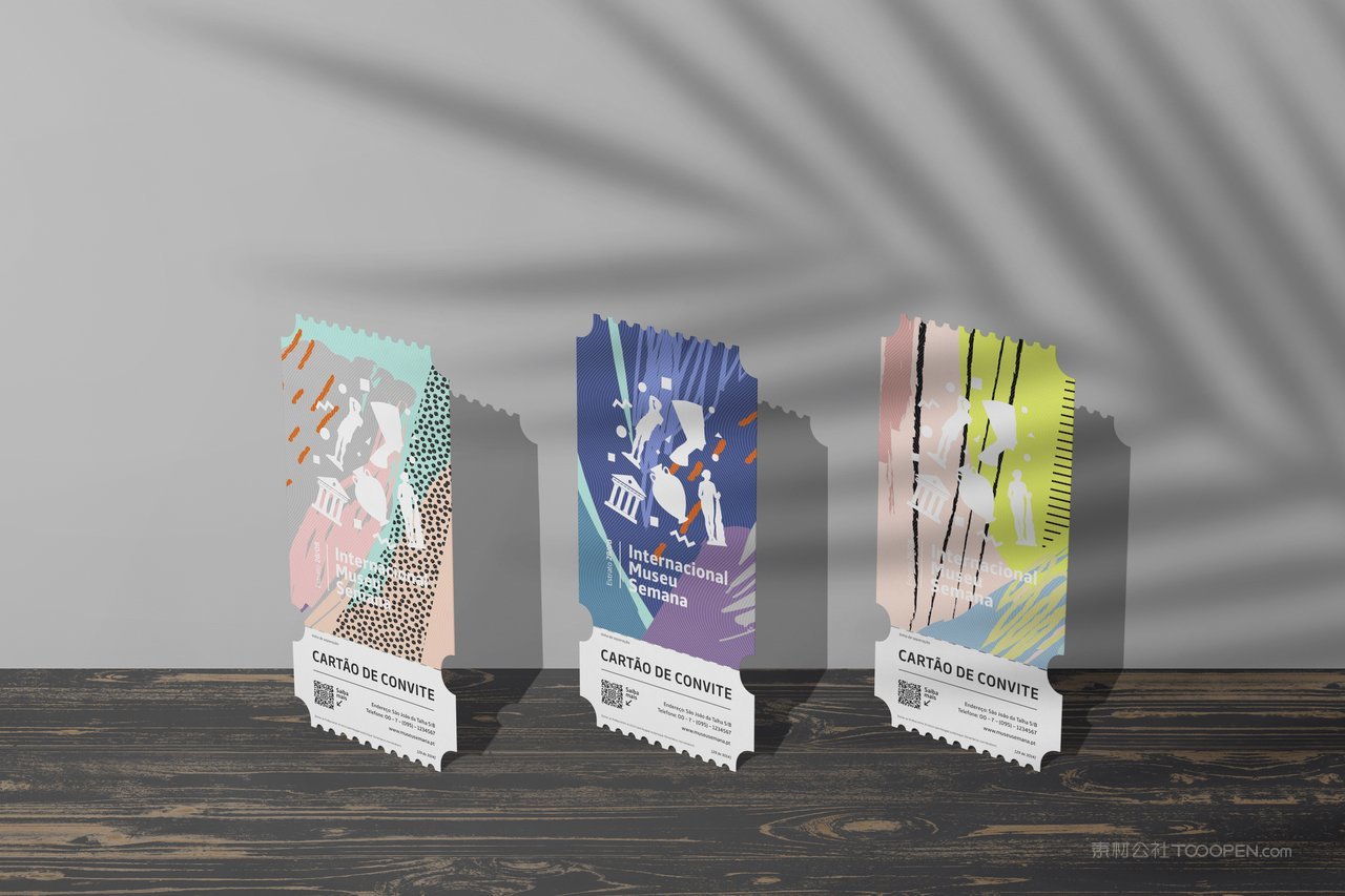 演唱会门票样机