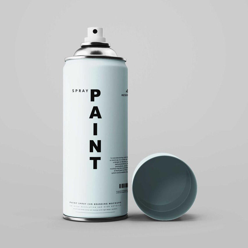 喷雾罐瓶装样机