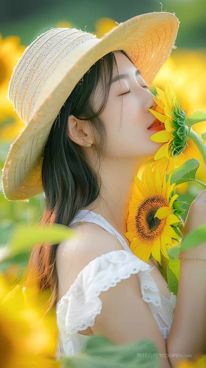 清纯美女少女甜美写真模特女性年轻