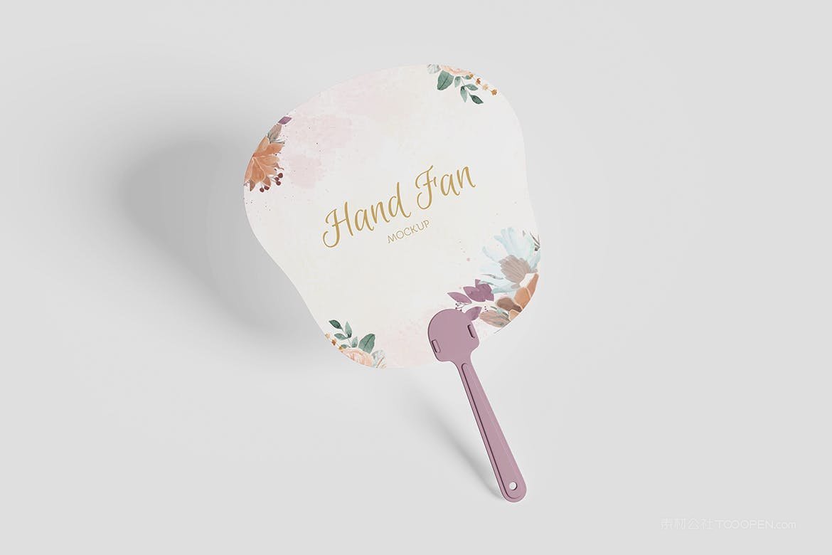 手扇图案样机