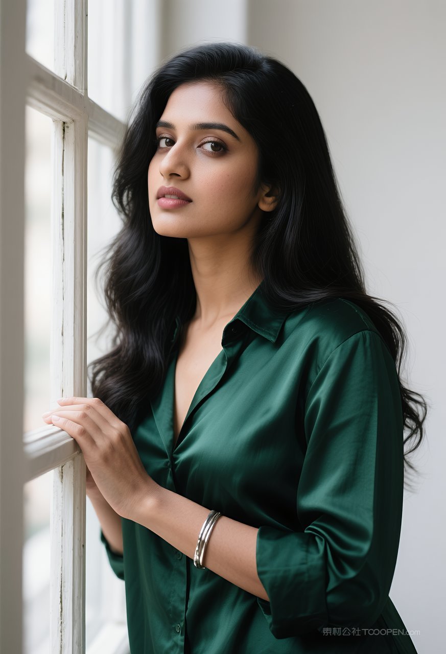 时尚气质唯美清纯写真美女女性性感